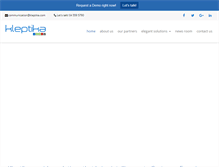 Tablet Screenshot of kleptika.com